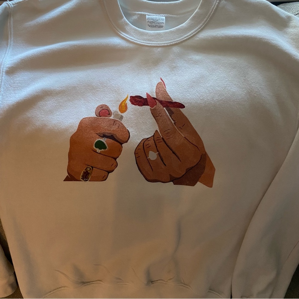 Jenny 69 Hot Cheeto crewneck sweatshirt